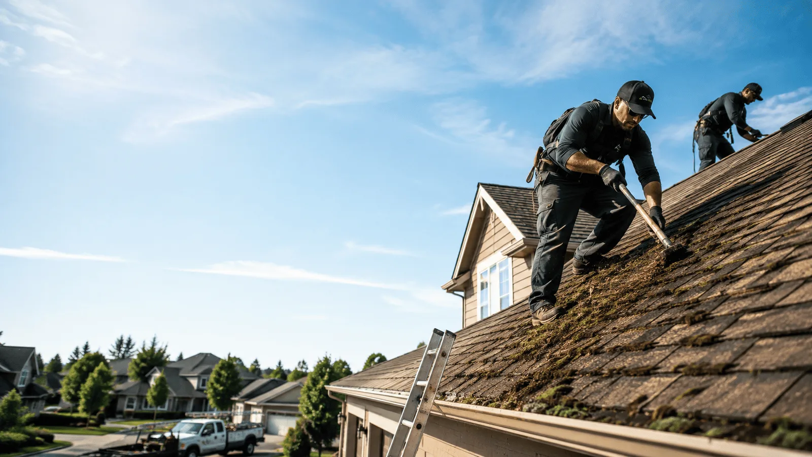 Roof Moss Removal in Romance, AR near me